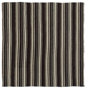 Chaput Over Dyed Kilim Rug 4'10'' x 5'0'' ft 148 x 153 cm