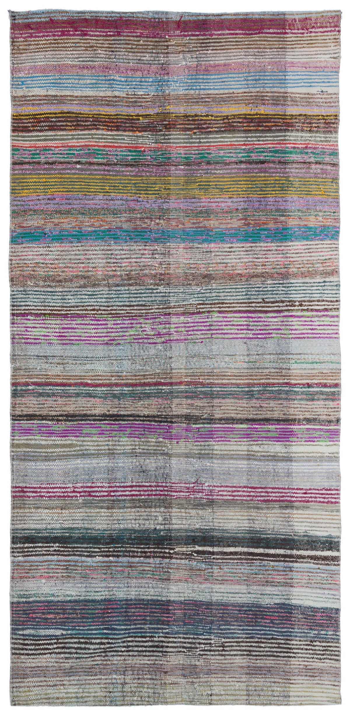 Chaput Over Dyed Kilim Rug 4&#39;6&#39;&#39; x 9&#39;4&#39;&#39; ft 136 x 284 cm