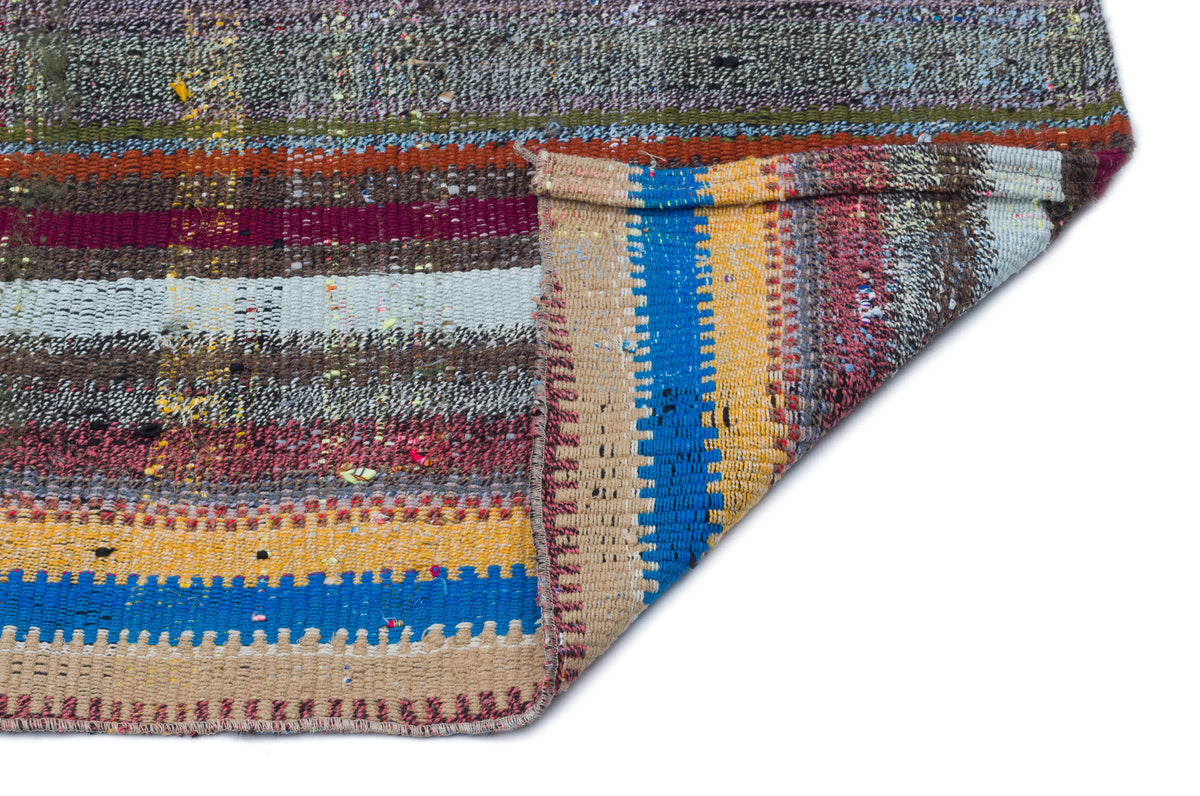 Chaput Over Dyed Kilim Rug 3&#39;5&#39;&#39; x 7&#39;3&#39;&#39; ft 105 x 222 cm