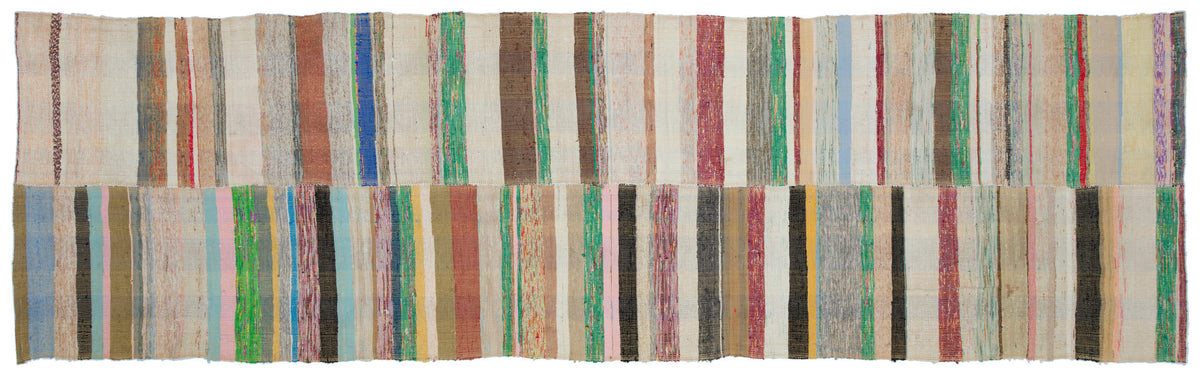 Chaput Over Dyed Kilim Rug 4&#39;0&#39;&#39; x 13&#39;5&#39;&#39; ft 123 x 408 cm