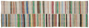 Chaput Over Dyed Kilim Rug 4'0'' x 13'5'' ft 123 x 408 cm