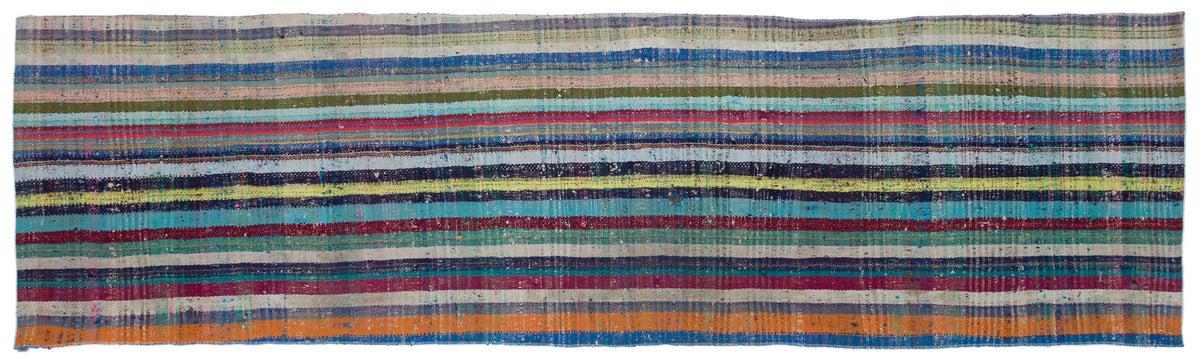Chaput Over Dyed Kilim Rug 3&#39;1&#39;&#39; x 10&#39;5&#39;&#39; ft 93 x 317 cm