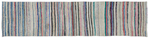 Chaput Over Dyed Kilim Rug 2'6'' x 10'2'' ft 75 x 310 cm