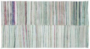Chaput Over Dyed Kilim Rug 6'2'' x 11'3'' ft 187 x 342 cm
