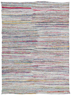 Chaput Over Dyed Kilim Rug 6'4'' x 7'12'' ft 192 x 243 cm