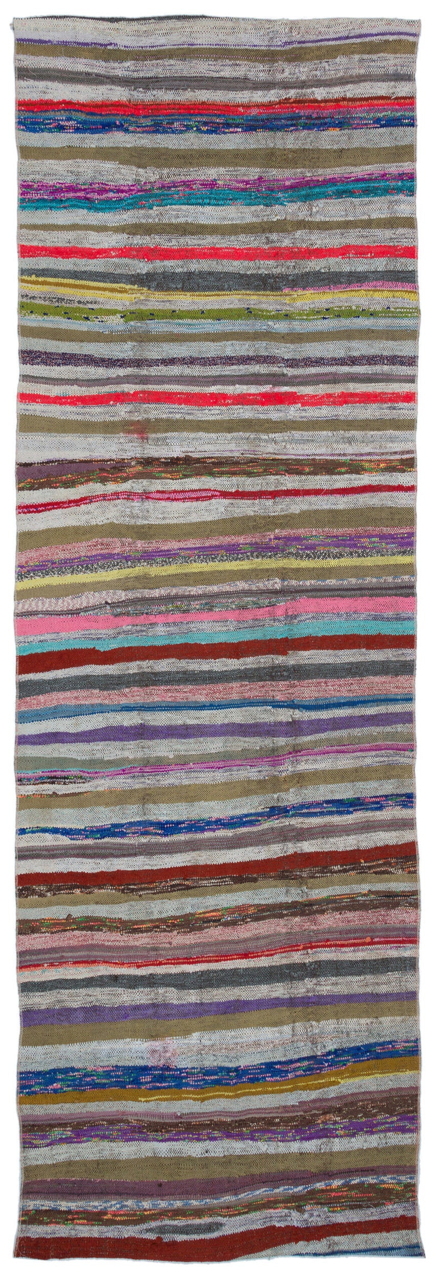 Chaput Over Dyed Kilim Rug 3&#39;8&#39;&#39; x 10&#39;11&#39;&#39; ft 112 x 333 cm