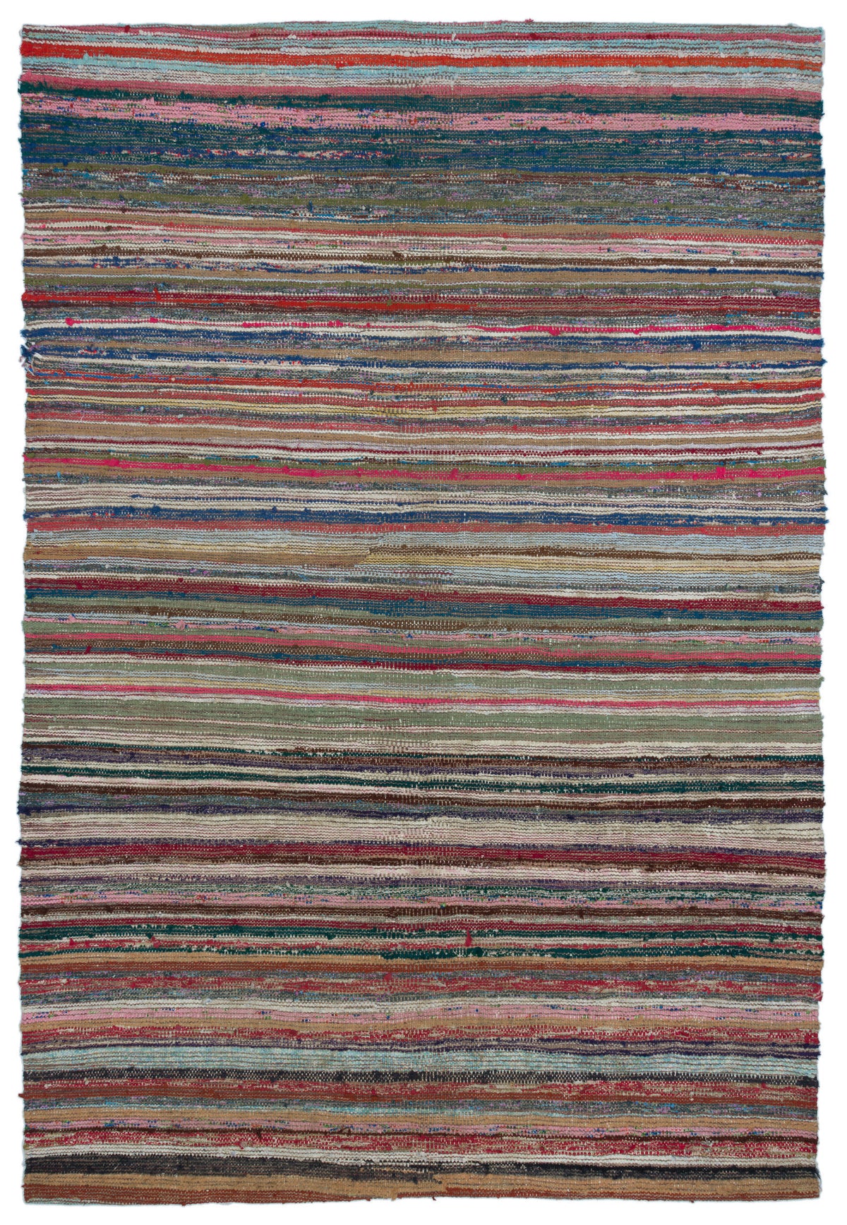Chaput Over Dyed Kilim Rug 5&#39;8&#39;&#39; x 8&#39;4&#39;&#39; ft 173 x 253 cm