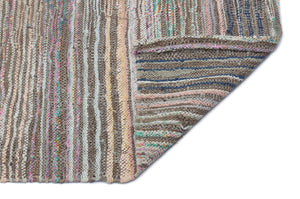 Chaput Over Dyed Kilim Rug 5'7'' x 9'7'' ft 171 x 291 cm