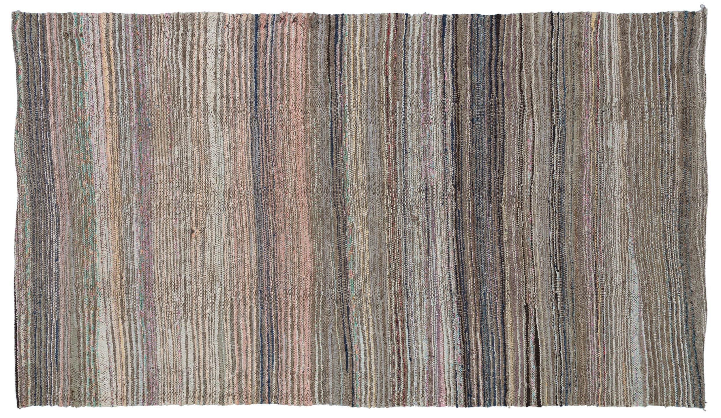 Chaput Over Dyed Kilim Rug 5'7'' x 9'7'' ft 171 x 291 cm