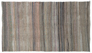 Chaput Over Dyed Kilim Rug 5'7'' x 9'7'' ft 171 x 291 cm