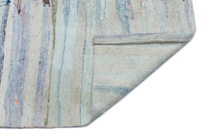 Chaput Over Dyed Kilim Rug 4'4'' x 6'8'' ft 132 x 203 cm