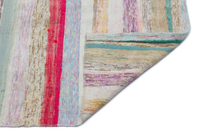 Chaput Over Dyed Kilim Rug 6'9'' x 7'11'' ft 207 x 242 cm