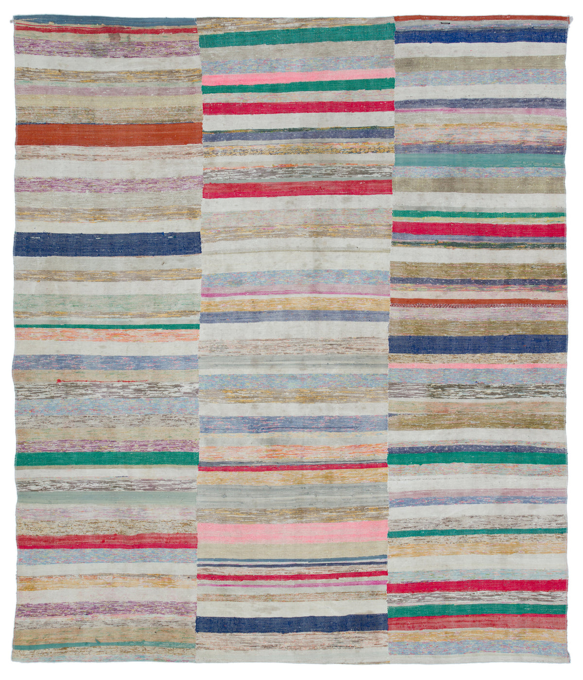 Chaput Over Dyed Kilim Rug 6&#39;9&#39;&#39; x 7&#39;11&#39;&#39; ft 207 x 242 cm