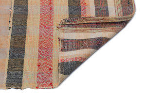Chaput Over Dyed Kilim Rug 5'2'' x 10'6'' ft 158 x 320 cm