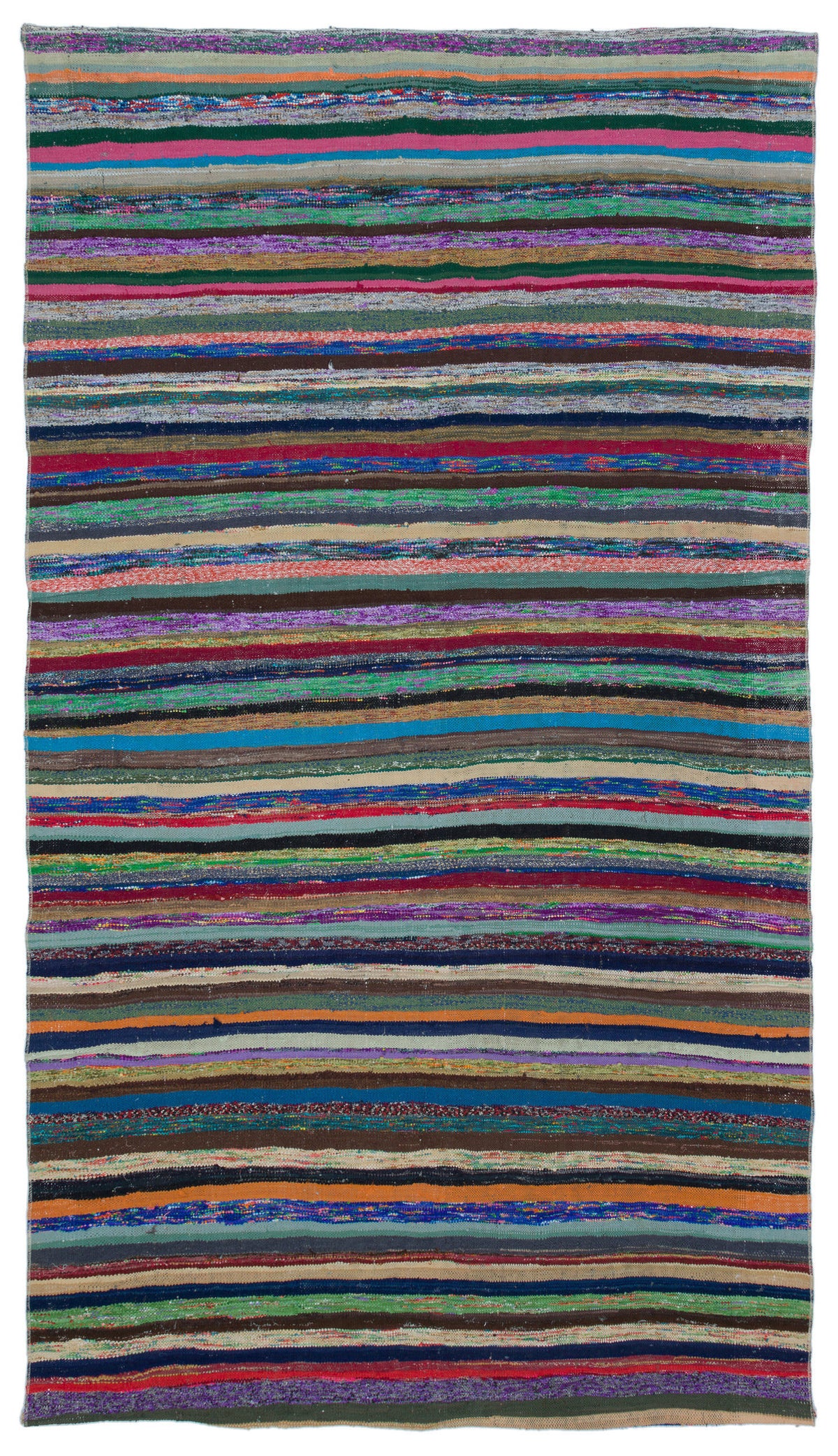 Chaput Over Dyed Kilim Rug 5&#39;3&#39;&#39; x 9&#39;2&#39;&#39; ft 159 x 280 cm