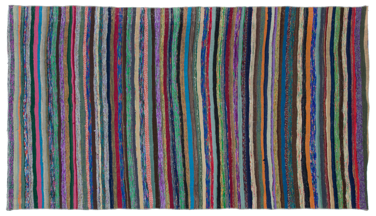 Chaput Over Dyed Kilim Rug 5&#39;3&#39;&#39; x 9&#39;2&#39;&#39; ft 159 x 280 cm