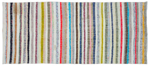 Chaput Over Dyed Kilim Rug 4'8'' x 10'7'' ft 142 x 322 cm