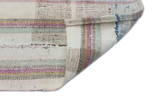 Chaput Over Dyed Kilim Rug 3'8'' x 7'1'' ft 112 x 215 cm