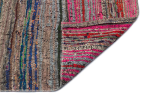 Chaput Over Dyed Kilim Rug 4'8'' x 10'6'' ft 142 x 320 cm