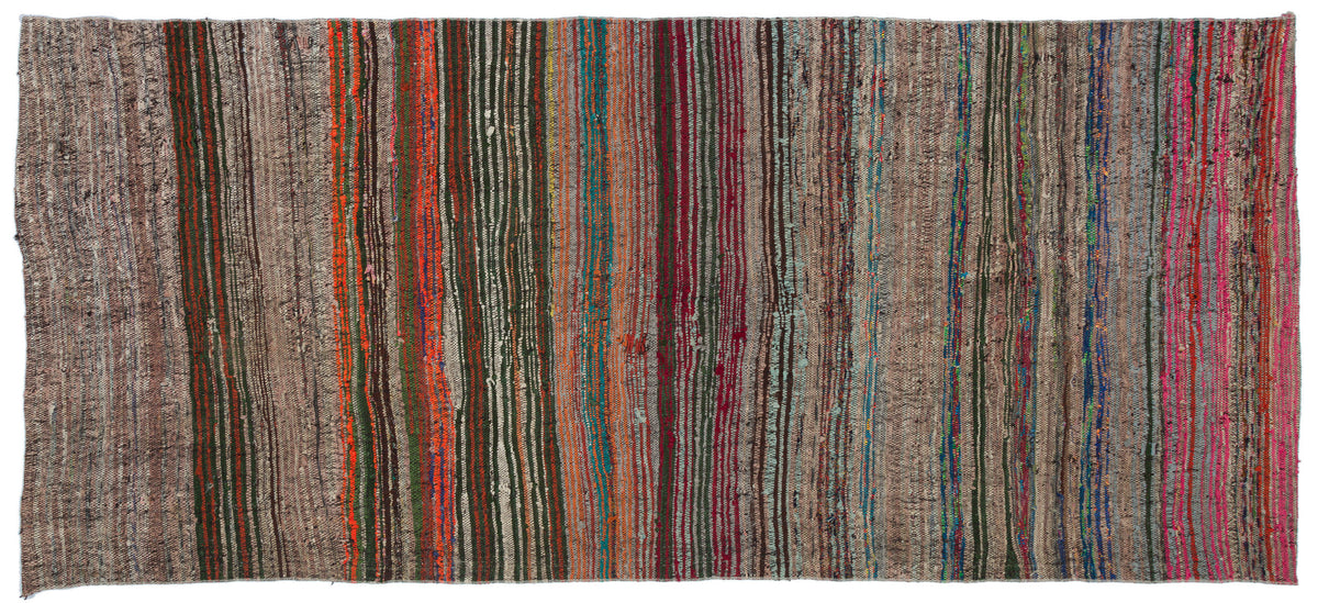 Chaput Over Dyed Kilim Rug 4&#39;8&#39;&#39; x 10&#39;6&#39;&#39; ft 142 x 320 cm