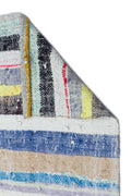 Chaput Over Dyed Kilim Rug 4'8'' x 12'2'' ft 143 x 370 cm
