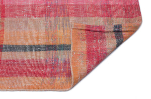 Chaput Over Dyed Kilim Rug 3'3'' x 7'6'' ft 100 x 228 cm