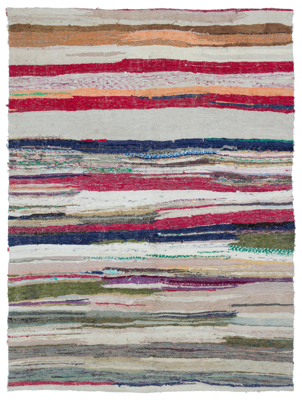 Chaput Over Dyed Kilim Rug 5&#39;5&#39;&#39; x 7&#39;3&#39;&#39; ft 166 x 222 cm