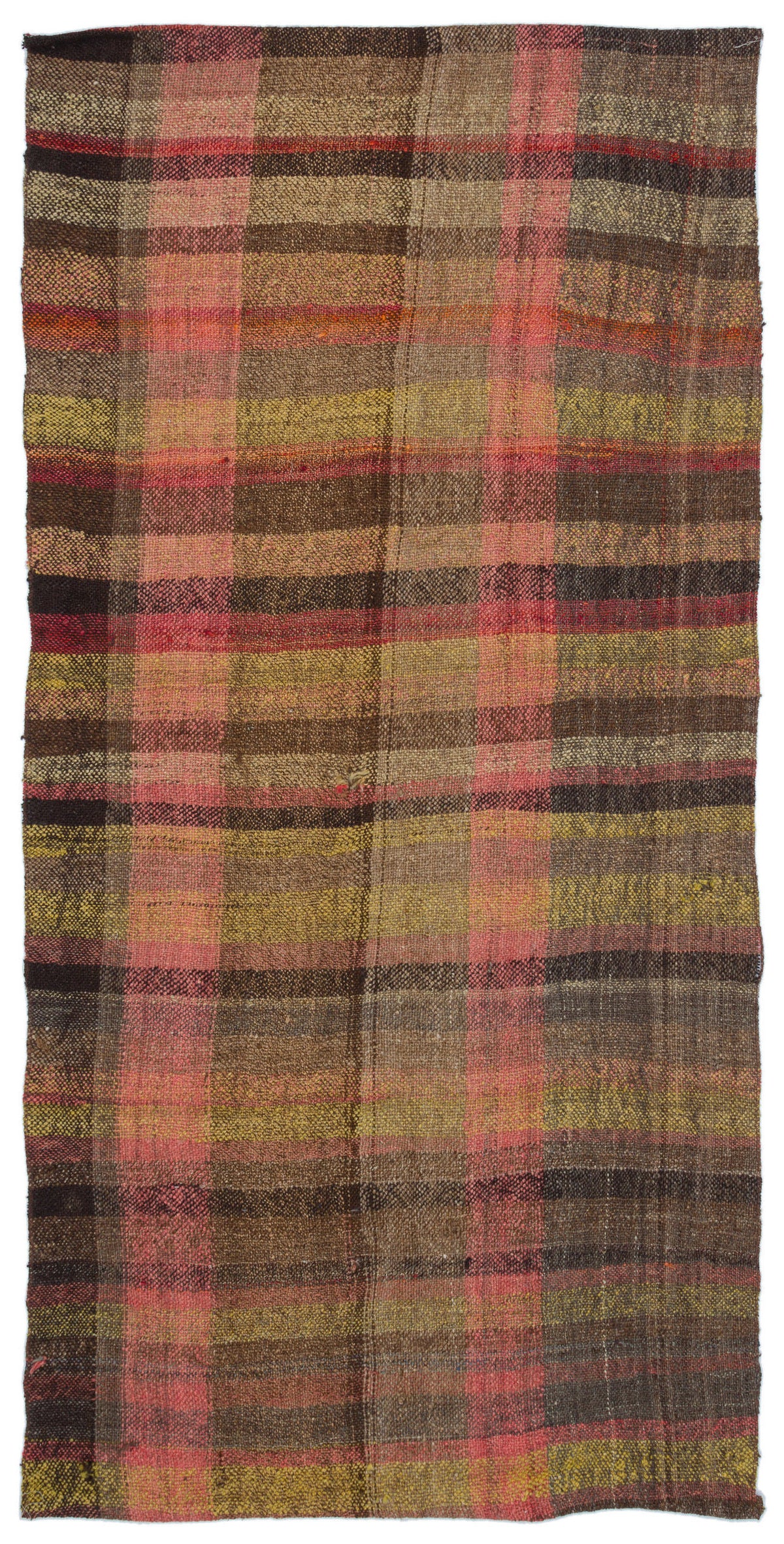 Chaput Over Dyed Kilim Rug 3&#39;8&#39;&#39; x 6&#39;12&#39;&#39; ft 112 x 213 cm