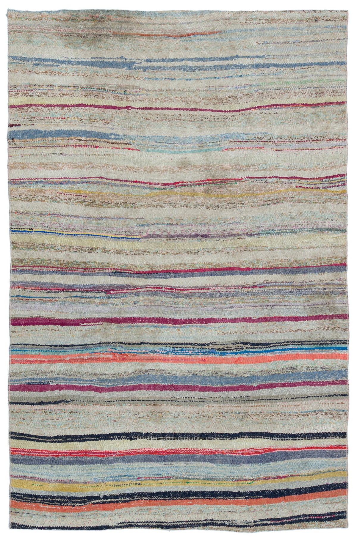 Chaput Over Dyed Kilim Rug 4&#39;11&#39;&#39; x 7&#39;7&#39;&#39; ft 151 x 230 cm