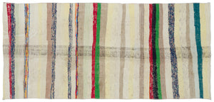 Chaput Over Dyed Kilim Rug 4'1'' x 8'7'' ft 124 x 262 cm