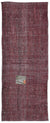 Chaput Over Dyed Kilim Rug 2'9'' x 6'11'' ft 84 x 211 cm