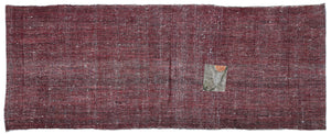 Chaput Over Dyed Kilim Rug 2'9'' x 6'11'' ft 84 x 211 cm