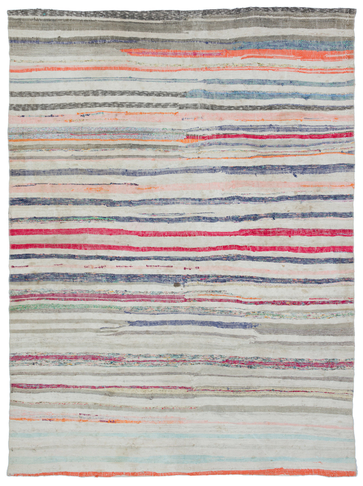 Chaput Over Dyed Kilim Rug 6&#39;8&#39;&#39; x 8&#39;10&#39;&#39; ft 202 x 270 cm