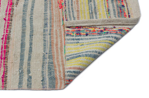 Chaput Over Dyed Kilim Rug 4'8'' x 9'10'' ft 142 x 300 cm