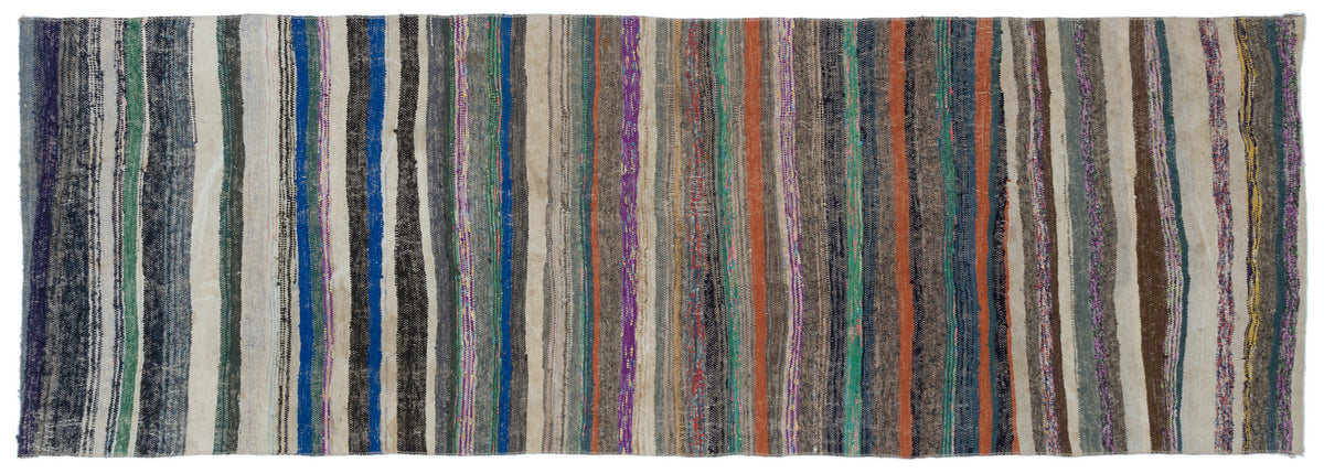 Chaput Over Dyed Kilim Rug 3&#39;7&#39;&#39; x 9&#39;10&#39;&#39; ft 108 x 300 cm