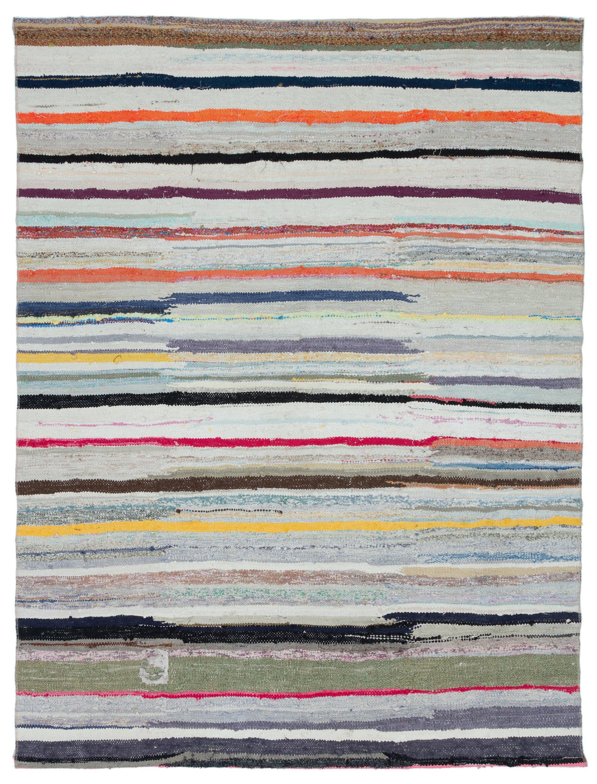 Chaput Over Dyed Kilim Rug 5&#39;9&#39;&#39; x 7&#39;5&#39;&#39; ft 175 x 227 cm