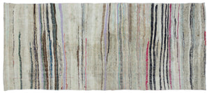 Chaput Over Dyed Kilim Rug 4'0'' x 9'5'' ft 122 x 287 cm