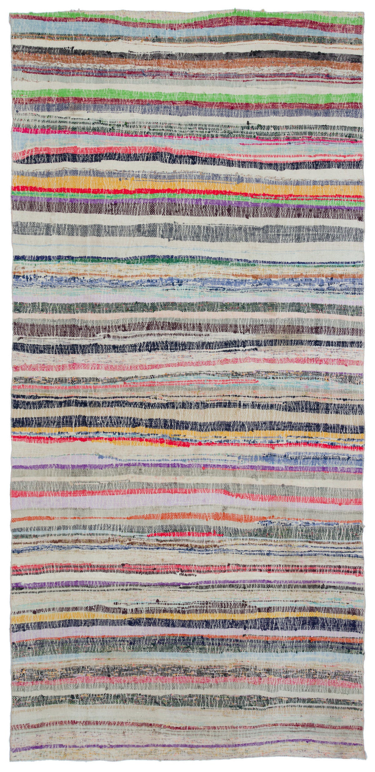 Chaput Over Dyed Kilim Rug 5&#39;4&#39;&#39; x 10&#39;10&#39;&#39; ft 162 x 330 cm
