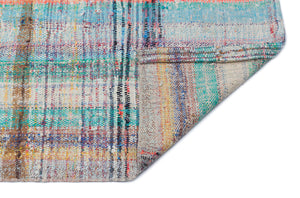 Chaput Over Dyed Kilim Rug 3'1'' x 7'1'' ft 95 x 215 cm