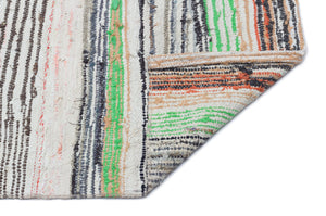 Chaput Over Dyed Kilim Rug 2'6'' x 9'10'' ft 77 x 300 cm