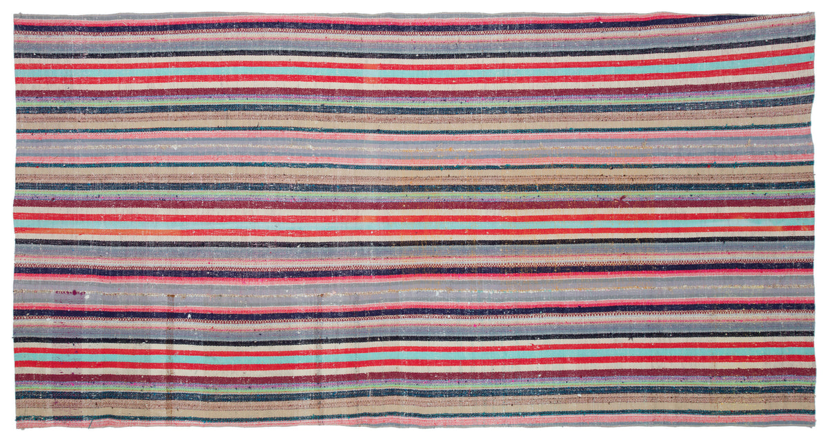 Chaput Over Dyed Kilim Rug 5&#39;6&#39;&#39; x 10&#39;8&#39;&#39; ft 168 x 325 cm