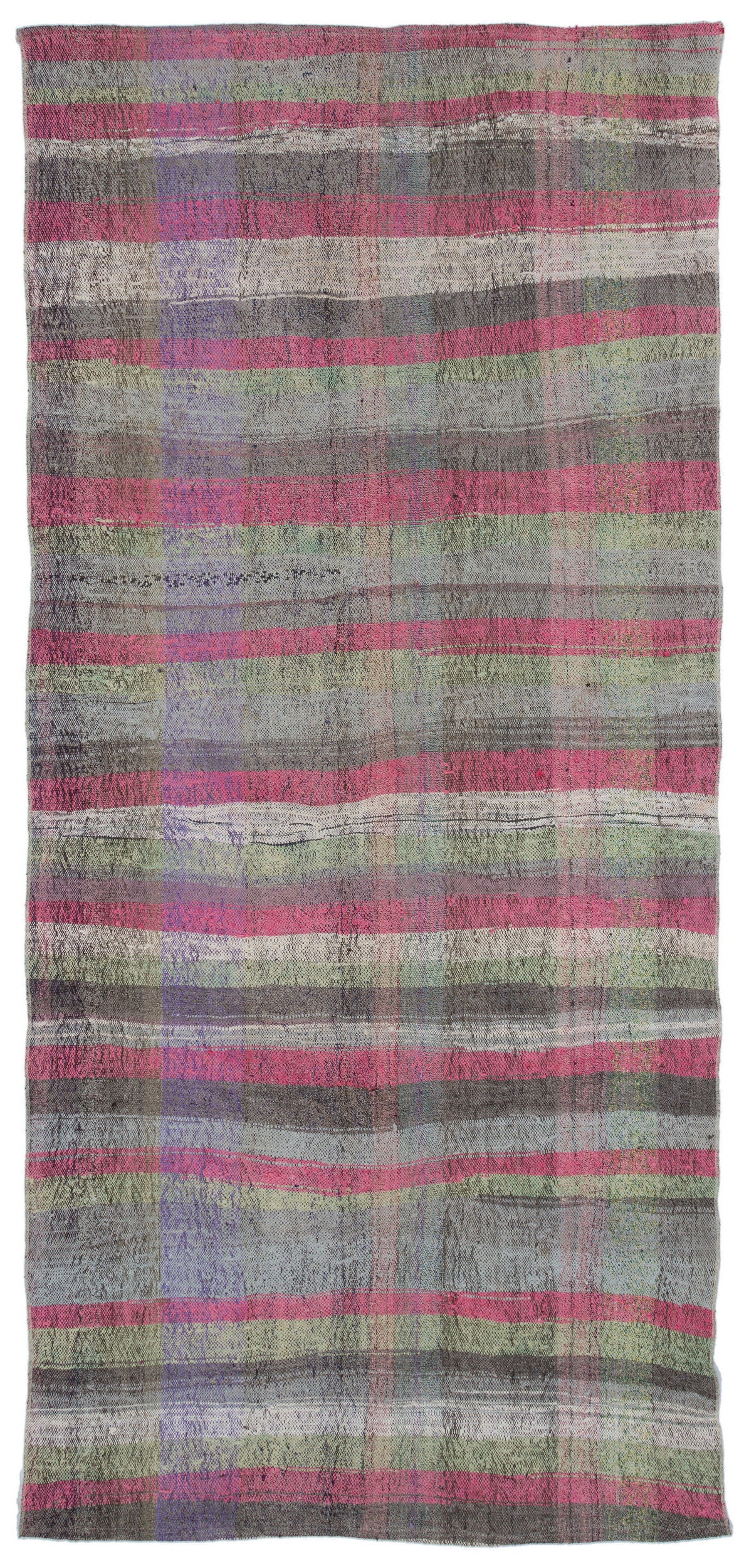 Chaput Over Dyed Kilim Rug 4'7'' x 9'9'' ft 140 x 297 cm