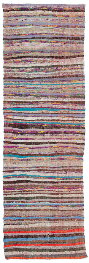 Chaput Over Dyed Kilim Rug 2'9'' x 8'6'' ft 83 x 258 cm