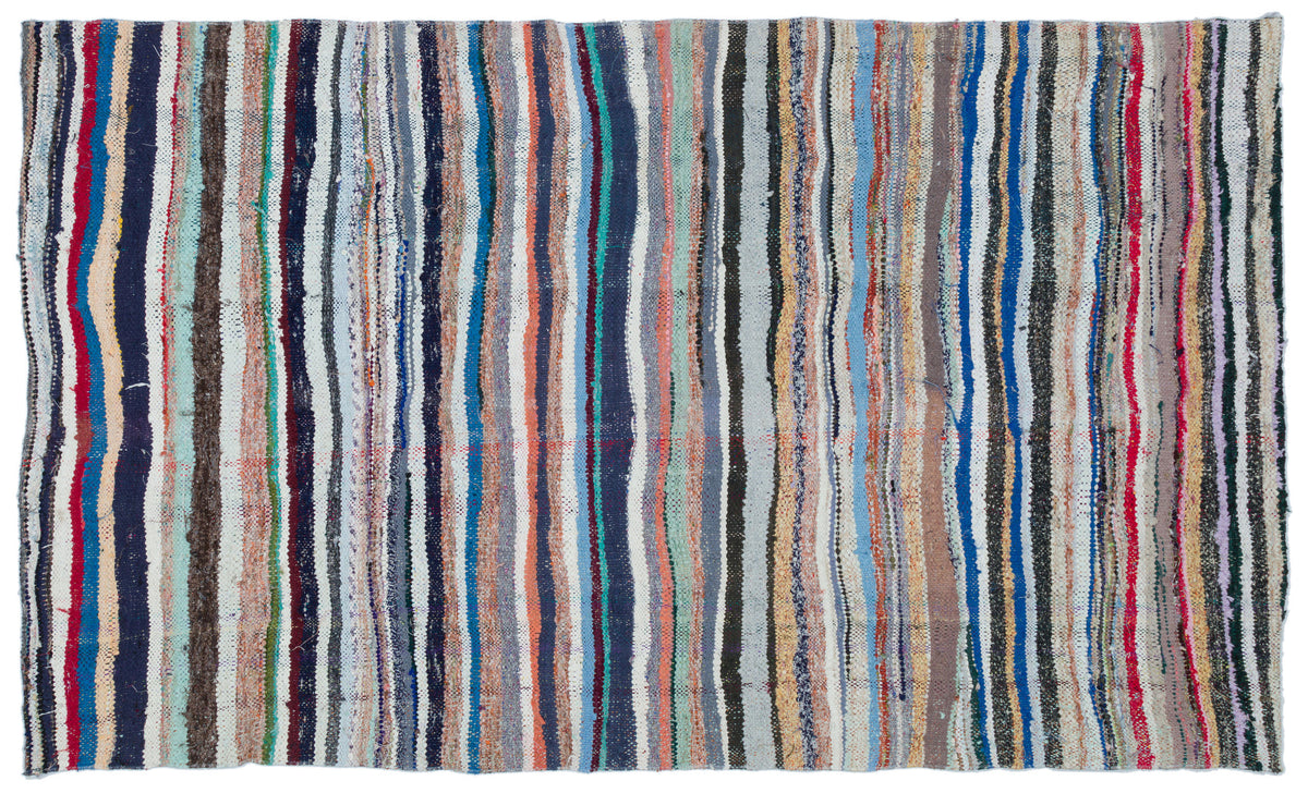 Chaput Over Dyed Kilim Rug 4&#39;11&#39;&#39; x 8&#39;4&#39;&#39; ft 150 x 253 cm