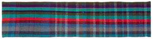 Chaput Over Dyed Kilim Rug 1'10'' x 8'0'' ft 57 x 244 cm