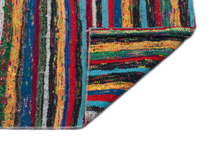 Chaput Over Dyed Kilim Rug 4'10'' x 11'11'' ft 148 x 364 cm