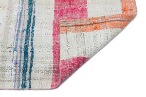 Chaput Over Dyed Kilim Rug 3'1'' x 8'2'' ft 94 x 250 cm