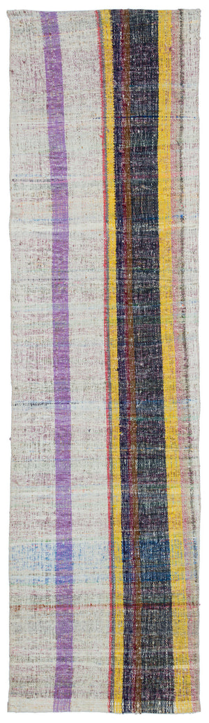 Chaput Over Dyed Kilim Rug 2'7'' x 9'6'' ft 80 x 290 cm