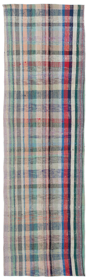 Chaput Over Dyed Kilim Rug 2'7'' x 8'8'' ft 80 x 265 cm