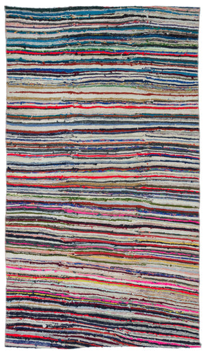 Chaput Over Dyed Kilim Rug 4'8'' x 8'2'' ft 143 x 250 cm